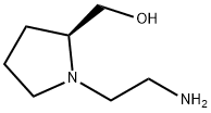 (S)-[1-(2-Aminoethyl)pyrrolidin-2-yl]-methanol Struktur