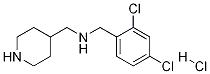 (2,4-Dichloro-benzyl)-piperidin-4-ylmethyl-amine hydrochloride