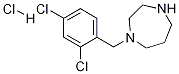 1-(2,4-二氯-苄基)-[1,4]二氮杂环庚烷盐酸盐, 1353988-02-9, 结构式