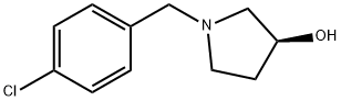 (S)-1-(4-Chloro-benzyl)-pyrrolidin-3-ol Struktur