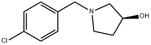 (S)-1-(4-氯-苄基)-吡咯烷-3-醇, 1261233-81-1, 结构式