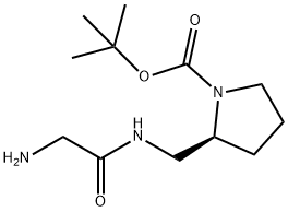 (S)-2-[(2-AMino-acetylaMino)-Methyl]-pyrrolidine-1-carboxylic acid tert-butyl ester|