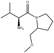 (S)-2-AMino-1-(2-MethoxyMethyl-pyrrolidin-1-yl)-3-Methyl-butan-1-one Struktur