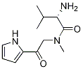 (S)-2-AMino-3,N-diMethyl-N-[2-oxo-2-(1H-pyrrol-2-yl)-ethyl]-butyraMide Struktur