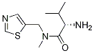 (S)-2-AMino-3,N-diMethyl-N-thiazol-5-ylMethyl-butyraMide Struktur