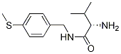 (S)-2-AMino-3-Methyl-N-(4-Methylsulfanyl-benzyl)-butyraMide Struktur
