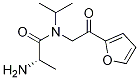 (S)-2-AMino-N-(2-furan-2-yl-2-oxo-ethyl)-N-isopropyl-propionaMide Struktur