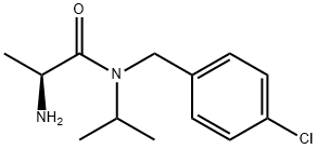(S)-2-AMino-N-(4-chloro-benzyl)-N-isopropyl-propionaMide Struktur