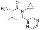(S)-2-AMino-N-cyclopropyl-3-Methyl-N-pyrazin-2-ylMethyl-butyraMide Struktur