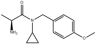 (S)-2-AMino-N-cyclopropyl-N-(4-Methoxy-benzyl)-propionaMide|