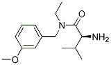 (S)-2-AMino-N-ethyl-N-(3-Methoxy-benzyl)-3-Methyl-butyraMide Struktur