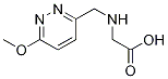 [(6-Methoxy-pyridazin-3-ylMethyl)-aMino]-acetic acid Struktur