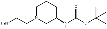 [(S)-1-(2-AMino-ethyl)-piperidin-3-yl]-carbaMic acid tert-butyl ester Struktur