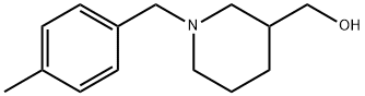 [1-(4-Methyl-benzyl)-piperidin-3-yl]-Methanol Structure