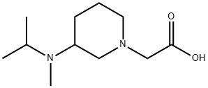 [3-(Isopropyl-Methyl-aMino)-piperidin-1-yl]-acetic acid Structure