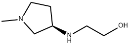 2-((R)-1-Methyl-pyrrolidin-3-ylaMino)-ethanol Struktur