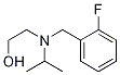 2-[(2-Fluoro-benzyl)-isopropyl-aMino]-ethanol Struktur