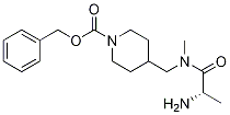 4-{[((S)-2-AMino-propionyl)-Methyl-aMino]-Methyl}-piperidine-1-carboxylic acid benzyl ester|