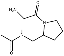 N-[1-(2-AMino-acetyl)-pyrrolidin-2-ylMethyl]-acetaMide Structure