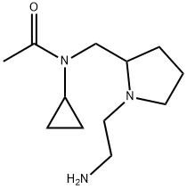N-[1-(2-AMino-ethyl)-pyrrolidin-2-ylMethyl]-N-cyclopropyl-acetaMide Structure