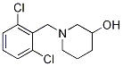 1-(2,6-二氯-苄基)-哌啶-3-醇,416896-02-1,结构式