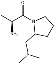 (S)-2-AMino-1-(2-diMethylaMinoMethyl-pyrrolidin-1-yl)-propan-1-one Structure