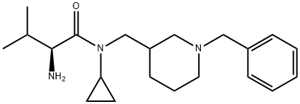 (S)-2-AMino-N-(1-benzyl-piperidin-3-ylMethyl)-N-cyclopropyl-3-Methyl-butyraMide Struktur