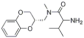 (S)-2-AMino-N-(2,3-dihydro-benzo[1,4]dioxin-2-ylMethyl)-3,N-diMethyl-butyraMide Struktur