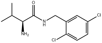 (S)-2-AMino-N-(2,5-dichloro-benzyl)-3-Methyl-butyraMide Structure