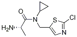 (S)-2-AMino-N-(2-chloro-thiazol-5-ylMethyl)-N-cyclopropyl-propionaMide Structure