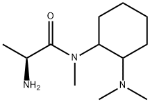 (S)-2-AMino-N-(2-diMethylaMino-cyclohexyl)-N-Methyl-propionaMide Struktur