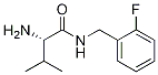 (S)-2-氨基-N-(2-氟苄基)-3-甲基丁酰胺, 1217753-40-6, 结构式