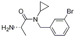 (S)-2-AMino-N-(3-broMo-benzyl)-N-cyclopropyl-propionaMide Struktur