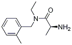 (S)-2-AMino-N-ethyl-N-(2-Methyl-benzyl)-propionaMide Struktur