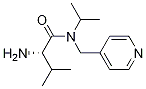 (S)-2-AMino-N-isopropyl-3-Methyl-N-pyridin-4-ylMethyl-butyraMide Structure