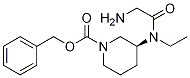 (S)-3-[(2-AMino-acetyl)-ethyl-aMino]-piperidine-1-carboxylic acid benzyl ester Struktur