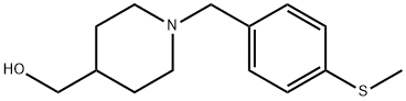 [1-(4-Methoxy-benzyl)-piperidin-4-yl]-Methanol Struktur