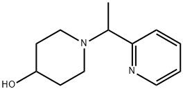 1-(1-吡啶-2-基-乙基)-哌啶-4-醇, 1289385-72-3, 结构式