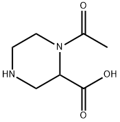 1-Acetyl-piperazine-2-carboxylic acid Structure