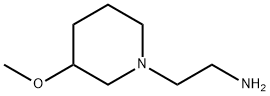 2-(3-Methoxy-piperidin-1-yl)-ethylaMine 结构式