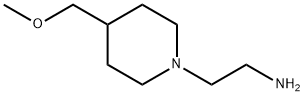 2-(4-MethoxyMethyl-piperidin-1-yl)-ethylaMine Struktur
