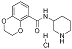 2,3-二氢-苯并[1,4]二氧杂环己烯-5-羧酸哌啶-3-基酰胺盐酸盐, 1353944-80-5, 结构式
