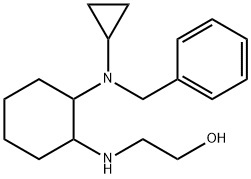 2-[2-(Benzyl-cyclopropyl-aMino)-cyclohexylaMino]-ethanol,1353987-87-7,结构式