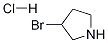 3-溴-吡咯烷盐酸盐, 952748-39-9, 结构式