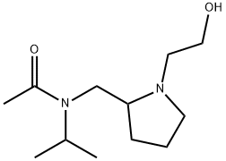 N-[1-(2-Hydroxy-ethyl)-pyrrolidin-2-ylMethyl]-N-isopropyl-acetaMide Structure