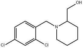 [1-(2,4-Dichloro-benzyl)-piperidin-2-yl]-methanol Structure