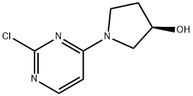 (R)-1-(2-氯-嘧啶-4-基)-吡咯烷-3-醇, 1083089-94-4, 结构式