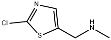 (2-Chloro-thiazol-5-ylMethyl)-Methyl-aMine 化学構造式
