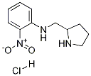 (2-Nitro-phenyl)-pyrrolidin-2-ylMethyl-aMine hydrochloride Structure