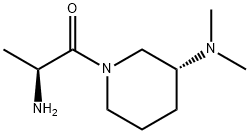 (S)-2-AMino-1-((R)-3-diMethylaMino-piperidin-1-yl)-propan-1-one Structure